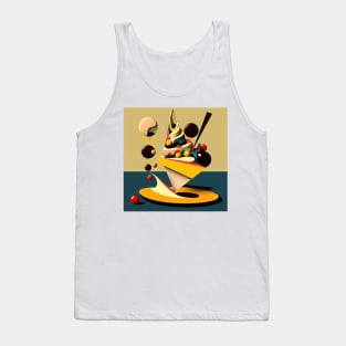 Otherworldly Dessert - Abstract Art Style Tank Top